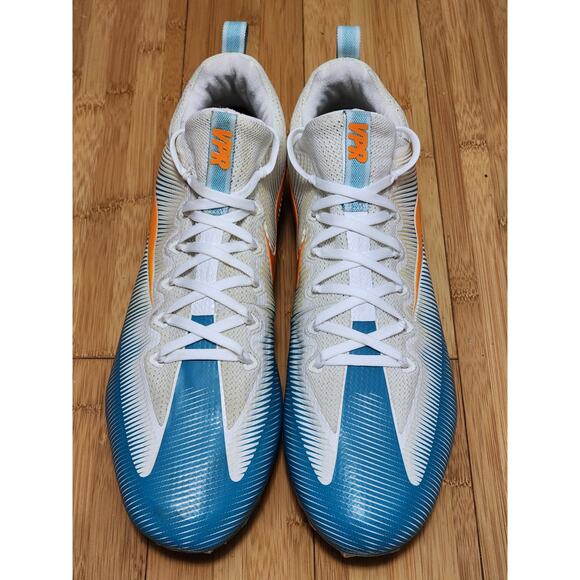 Nike Vapor Untouchable Pro PF Mens 14 Football Cleats Miami Dolphins 839924-014 - Picture 5 of 11